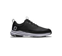 FOOTJOY TOUR RIVAL 56958 GOLF SHOES - BLACK / WHITE - 9 UK