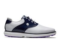 FOOTJOY TRADITIONS SL LADIES 97926 GOLF SHOES - WHITE / NAVY