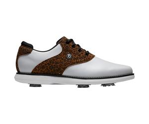FootJoy Waterproof Golf Shoes Ladies Traditions Lightweight Breathable FJ Spiked