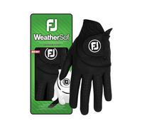 FootJoy WeatherSof Women's Golf Glovee, Left Hand (for Right Handed Golfer), Black, L EU