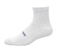 FootJoy Women's ComfortSof Quarter Socks, White, Fits Shoe Size 6-9