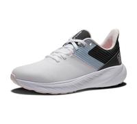 FootJoy Women's Fj Flex Golf Shoe, White/Black/Pink, 5.5