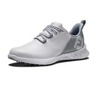 FootJoy Women's Fj Fuel Golf Shoe, White/Grey/Lilac, 4.5 UK