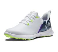 FootJoy Women's Fj Fuel Sport Golf Shoe, Navy White Green, 5 UK