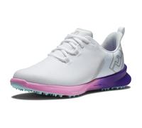 FootJoy Women's Fj Fuel Sport Golf Shoe, White Purple Pink, 4 UK