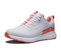 FootJoy Women's FJ Performa, White/White/Coral, 7.5 UK Medium