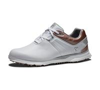 FootJoy Women's Pro|SL Golf Shoe, White/Rose/White, 9 UK