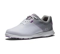 FootJoy Women's Pro|SL Sport Golf Shoe, White/Lilac, 8
