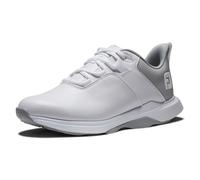 FootJoy Women's Prolite Previous Season Style Golf Shoe, White/Light Grey, 9 Narrow
