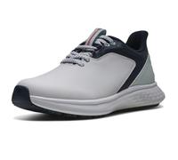 FootJoy Women's Pulse Golf Shoe, White/Navy/Blue, 4 UK Wide