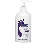 Footlogix - Massage Formula - Non-Occlusive Foot & Leg Lotion - With Urea & Sunflower Seed Oil - Leaves Skin Soft & Silky With No Greasy Residue - For Pedicures, Massage, Day/Night Care - 8.45 Fl. Oz