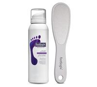 Footlogix Ultimate at Home Foot Care Combo. Includes Footlogix Callus Softener 125ml & Double Sided Stainless Steel Foot File. Suitable for All Skin Types.