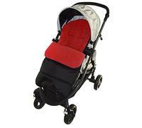 Footmuff/Cosy Toes Compatible with Jane Rider Pushchair Fire Red