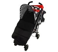 Footmuff/Cosy Toes Compatible with OBaby Tiny Tatty Teddy Pushchair Black Jack
