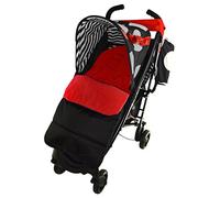 Footmuff/Cosy Toes Compatible with OBaby Tiny Tatty Teddy Pushchair Fire Red