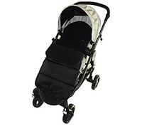 Footmuff/Cosy Toes Compatible with Venicci Vento Pushchair Black Jack