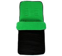 Footmuff Cosy Toes to fit Hauck Rapid 4 Shop N Drive Pushchair Stroll (Leaf Green)
