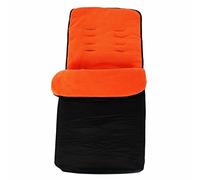 Footmuff Cosy Toes to fit Hauck Rapid 4 Shop N Drive Pushchair Stroll (Orange)