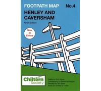 Footpath Map No. 4 Henley and Caversham: Ninth Edition - In Colour (Chiltern Society Footpath Maps)