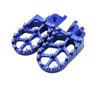 Footpeg Block For CR 125R For 250R For CRF 150R For 250X For 250RX For 450R For 450X For 450RX For 450L Motorcycle Foot Pegs Rests Pedals Footpegs(Blue)