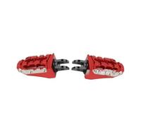Footpeg Block For Multistrada V4 S For Sdeporte For Pikes Peak For Rally 2020 2021 2022 2023 2024 Motorcycle Universal Foot Pegs Footrest Kit(Red no-logo)