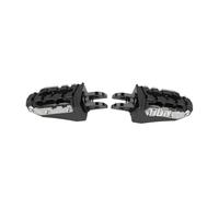 Footpeg Block For Multistrada V4 S For Sdeporte For Pikes Peak For Rally 2020 2021 2022 2023 2024 Motorcycle Universal Foot Pegs Footrest Kit(Black no-logo)