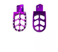 Footpeg Block Motorcycle Off-Road Pedal Poses Feet Pit Bike FootRest Footpegs Foot Pegs Pedals For CR For CRFf 125 250 500 230 450R(Color1)