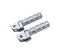 Footpeg Block Motorcycle Pedal Foot Pegs FootRest Footpegs Part For CB50R For 125R For 250R For 300R For 400F For 600F For 900F For CBR250RR For 250R(Gray)