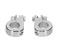 Footpeg Clamp, Footpeg Mount 2pcs for Motorcycle for Motorbike