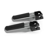 Footpeg Compatible with BMW For R NINE T For NINET For Racer 2017-2019 For s1000R s1000RR For s1000 R For RR 2014-2019 Motorcycle CNC Front Footrest Foot Pegs Pedals(Gray)