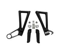 Footpeg Compatible With For YZF R6 2003 2004 2005 For R6S 2006 2007 2008 2009 Rear Passenger Footrest Pegs Bracket Motorcycle Upgrade Parts
