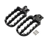 Footpeg Footpegs Rest For 200-530XC-W/XCF-W 2006-2016 2015 2014 2013 2012 2011 2010 2009 2008 2007 Motorcycle Footpeg Pedal Footrest(Black- Silver)