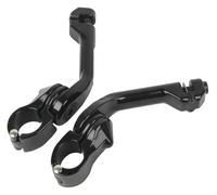Footpeg For Touring Motorbike Pedals Rests Pedal Adjustable Highway Long Angled Mount Motorcycle Footrest(Long Mount Bracket)