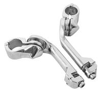 Footpeg For Touring Motorbike Pedals Rests Pedal Adjustable Highway Long Angled Mount Motorcycle Footrest(Long Mount Bracket 1)