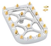 Footpeg Motorcycle For Harley For Dyna FLD For Softail For Touring Motorcycle FootPegs Large Pad Brake Pedal Cover(D)