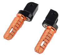 Footpeg Motorcycle For Shotgun 650 Hunter 350 For INTERCEPTOR For CONTINENTAL GT650 Driver Front Foot Pegs(A-Orange)