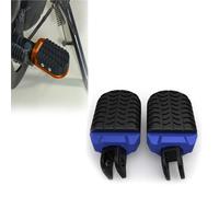 Footpeg Motorcycle Front Footrest For Harley For Davidson FXSTDI 1450 EFI Softail Deuce 2001 2002 2003 2004 2005 2006 Footpegs Rest Pedals(Blue)