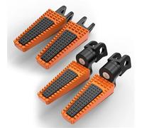 Footpeg Motorcycle Front Rear Adjustable Footrests For YZF-R1 YZFR1 2000-2004 2005 2006 2007 2008 2009 2010 2011 Foot Pegs Rests Pedals(Orange)
