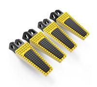 Footpeg Motorcycle Front Rear Rests Pedals For Aprilia RS 457 RS457 2024 Foot Footrests Pegs Accessories(Yellow)