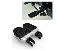 Footpeg part Motorcycle Accessories For H-onda XL 125V For Varadero 2001-2009 2010 2011 2012 2013 2014 2105 2016 Foot Pegs Rest Pedals Front Footrest(Silver)