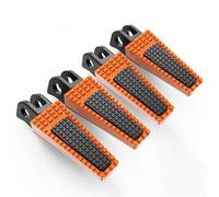 Footpeg part Motorcycle Foot Rests Pedals Accessories For Aprilia RS4 125 2011-2014 2015 2016 2017/Tuono125 2003-2014 Foot-Peg Footrests(Orange)