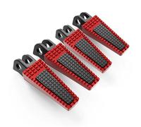 Footpeg part Motorcycle Front Rear Rests Pedals For Aprilia RS 457 RS457 2024 Foot Footrests Pegs Accessories(Black- Silver)