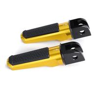 Footpeg part Motorcycle Pedal Footrests For SUZUKI SFV650 For GLADIUS 2009-2013 2014 2015 B-KING 2008 2009 2010 2011 Front Rider Foot Pegs(Yellow)