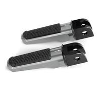 Footpeg part Motorcycle Pedal Footrests For SUZUKI SFV650 For GLADIUS 2009-2013 2014 2015 B-KING 2008 2009 2010 2011 Front Rider Foot Pegs(Grey)
