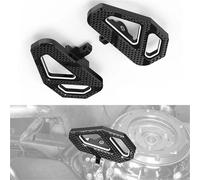 Footpeg Passenger Footboard Footpeg For Harley Road Glide For Custom FLTRX 2010-2013 2012 2011 Modified Accessories Motorcycle Parts(Black- Silver)