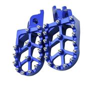 Footpeg Pedals Accessories For Kawasaki KX250F 2006-2018 2017 2016 Motorcycle Footpegs Rest Foot Pegs(Blue)