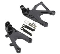 footpegs Compatible With For YZF R1 For R1S For R1M 2015 2016 2017 2018 2019 2020 2021 2022 2023 Driver Foot Pegs Footrest Bracket Set Motorcycle Parts