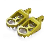 Footpegs Foot Pegs Pedals For Sportster For XL 883 1200 Dyna Street Bob Bobber Custom Motorcycle Foot Pegs MX Wide Fat Footrests Pedals W For Shifter Pegs(Gold)