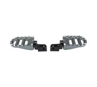 Footpegs Footrests For CBF190TR For CBF190R For CBF190X For CB125R For VTR250 Motorcycle Front Knight Foot Rests Pegs Pedals Universal Foot Pegs(GRAY)