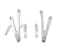 Footpegs For CBR600RR 2007-2024 Motorbike Replacement Upgrade Parts Rear Passenger Footrest Foot Pegs Brackets Motorcycle Accessories